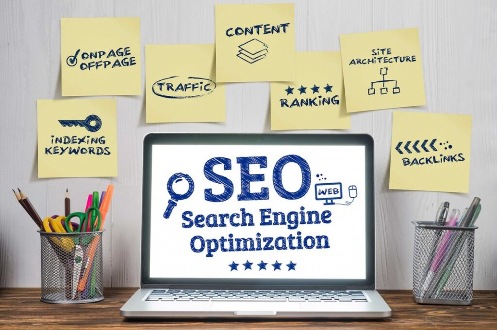 Search engine optimization.