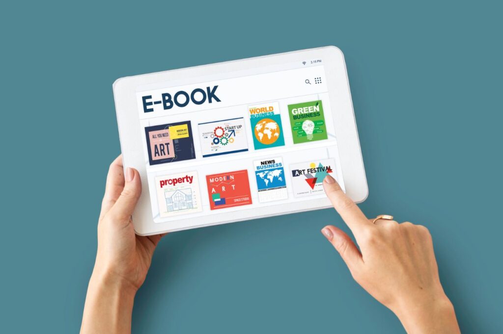 Selling digital products like eBooks.